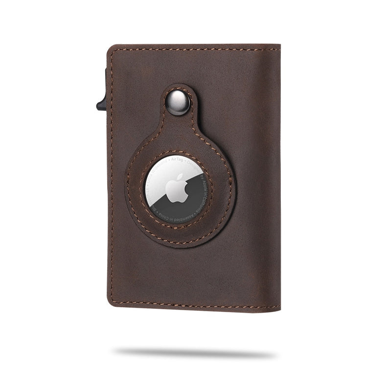 seraCase Designer Apple AirTag Carbon Fiber Wallet for Coffee