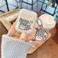 seraCase Cute Floral Clear AirPods Case for AirPods 1 or 2 / 14