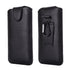seraCase Ultra-thin Leather Waist Phone Holster for 4.7 inch / Black