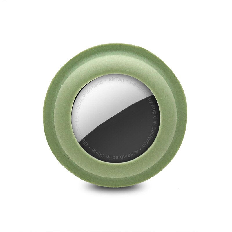 seraCase Apple AirTag Case with Adhesive Tape for Fruit Green
