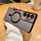 seraCase Color Metal Border Transparent MagSafe Samsung Case for