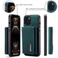 seraCase Smart Leather iPhone Case with Detachable MagSafe Wallet for