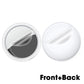 seraCase Silicone Apple AirTag Holder with Hook or Nylon Strap for For AirTag Film