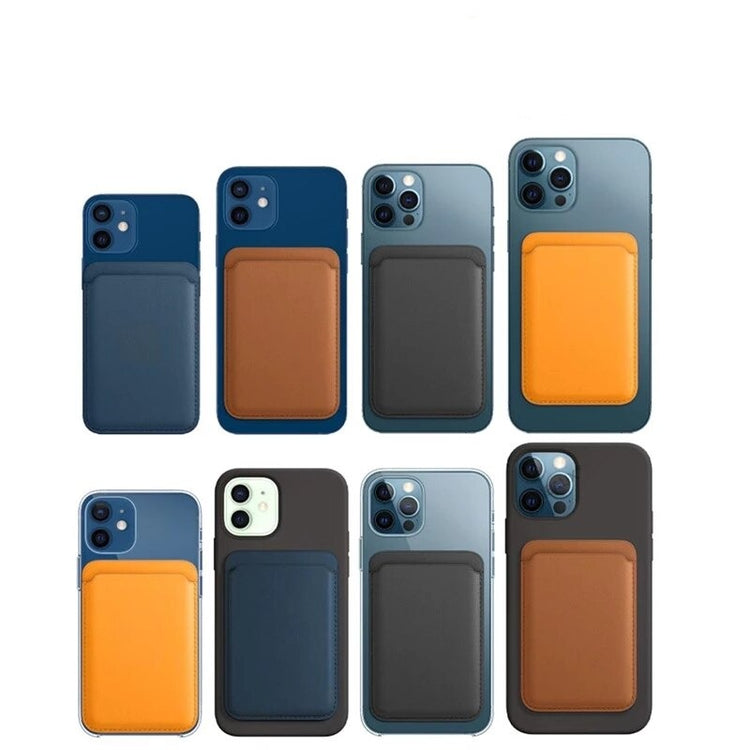 seraCase Silicone iPhone Case & Leather MagSafe Wallet Combo for