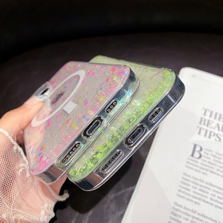 seraCase Glittery Shockproof MagSafe Compatible iPhone Case for