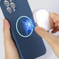seraCase Silicone iPhone Case & Leather MagSafe Wallet Combo for