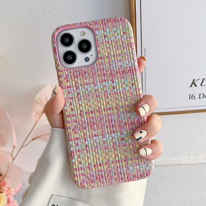 seraCase Luxury Woven Fabric iPhone Case for iPhone 14 / Multi-Color