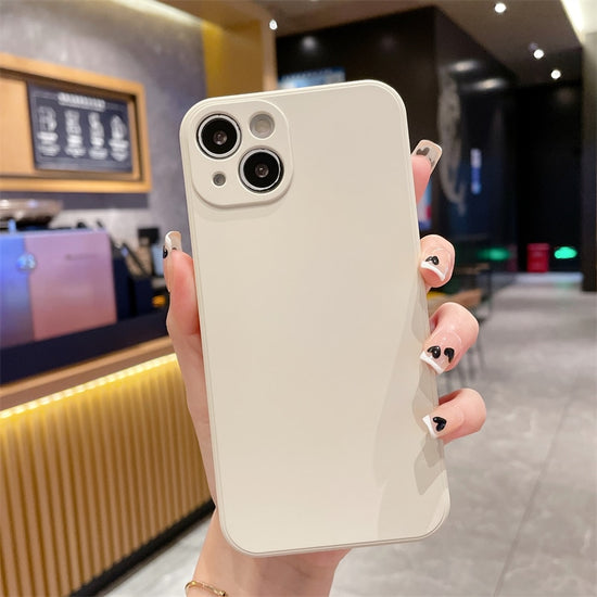 seraCase Colorful Liquid Silicone iPhone Case for iPhone 14 Pro Max / White