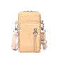 seraCase Shoulder Phone Pouch with Arm Band for Large cream color