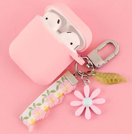 seraCase Silicone AIrPods Case with Keyring for AirPods Pro / A5A