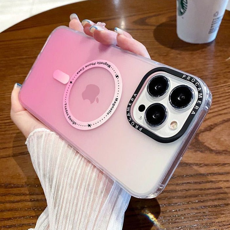 seraCase Colorful Gradient Style iPhone Case for For iPhone 11 / Pink