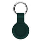 seraCase Colorful Silicon Apple AirTag Case for Dark Green