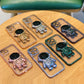 seraCase Electroplated Clear Astronaut Stand iPhone Case for