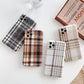 seraCase Woollen Plaid iPhone Case for
