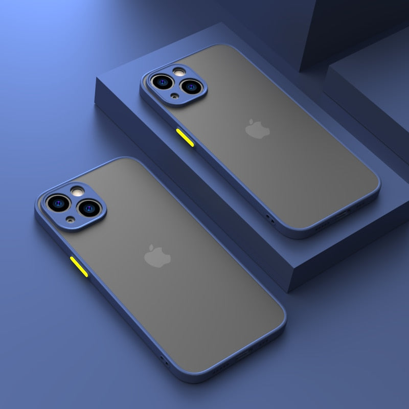 seraCase Shockproof Armor iPhone Case for iPhone 15 Pro Max / Dark Blue