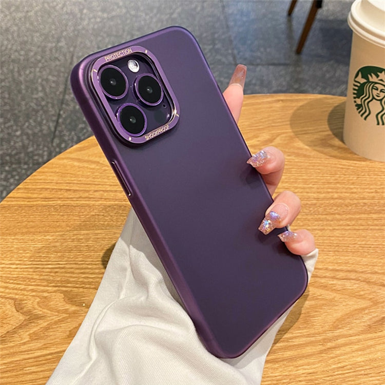 seraCase Luxury Translucent iPhone Case for iPhone 14 Pro Max / Matte Purple