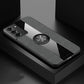 seraCase Linen Samsung Case with Magnetic Ring Holder for Samsung S22 / Gray