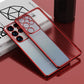 seraCase Electroplated Clear Samsung Case for Samsung S22 / Red