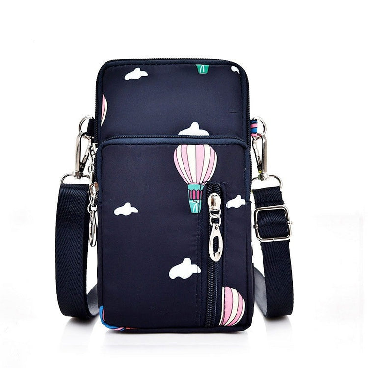seraCase Cute Casual Neck Phone Pouch for Large QQ Blue