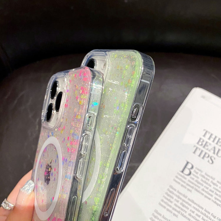 seraCase Glittery Shockproof MagSafe Compatible iPhone Case for