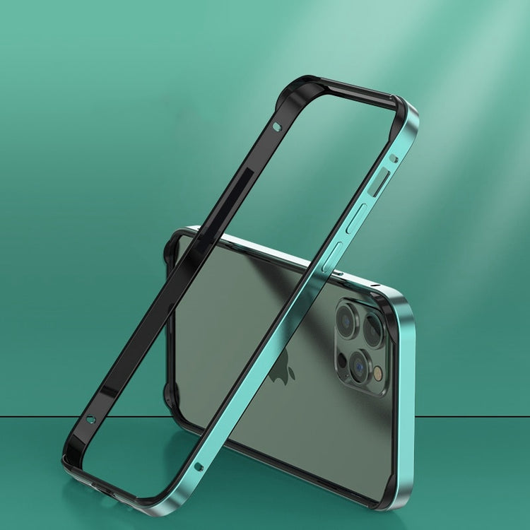 seraCase Extra Fine and Sleek Metal Protective iPhone Frame for iPhone 14 Pro Max / Green