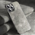 seraCase Luxury Lambskin Leather Shockproof iPhone Case for iPhone 13 Pro Max / Gray