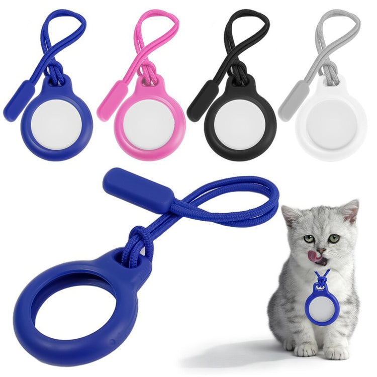 seraCase Silicone Apple AirTag Holder with Hook or Nylon Strap for