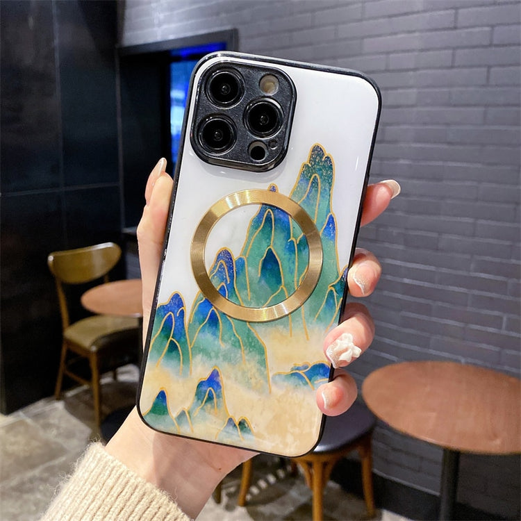 seraCase Elegant Magnetic Marble iPhone Case for iPhone 11 / Design 1
