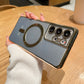 seraCase Color Metal Border Transparent MagSafe Samsung Case for Samsung S23 / Gold