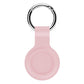 seraCase Colorful Silicon Apple AirTag Case for Pink