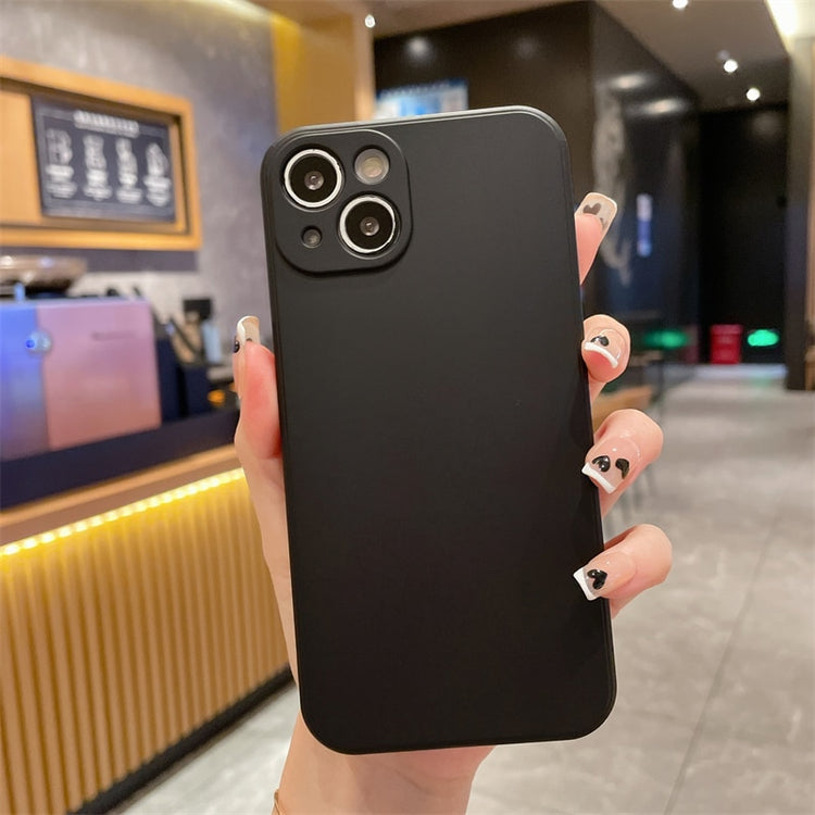 seraCase Colorful Liquid Silicone iPhone Case for iPhone 12 Pro Max / Black
