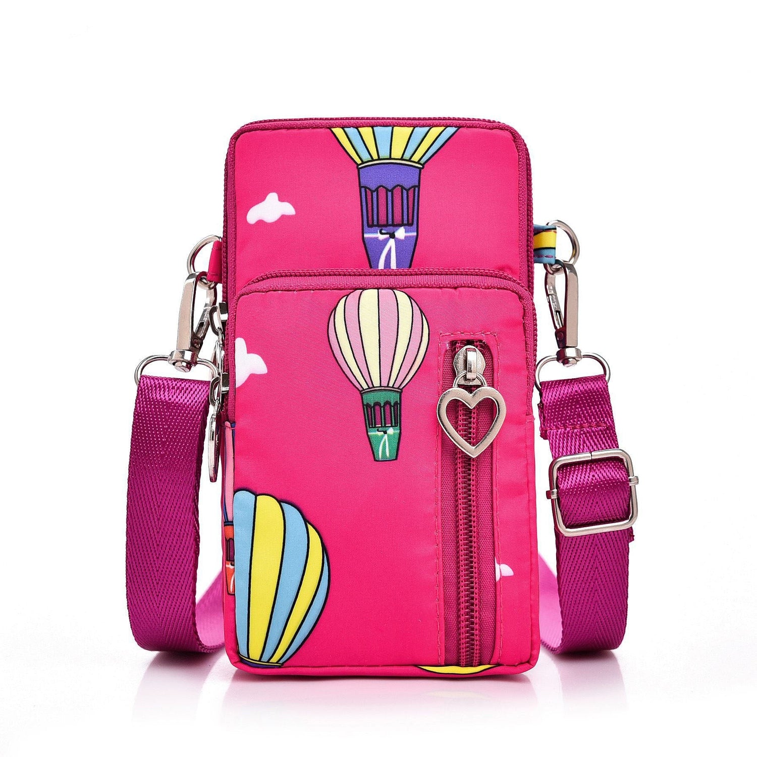 seraCase Cute Casual Neck Phone Pouch for Large QQ Pink