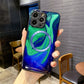 seraCase Elegant Magnetic Marble iPhone Case for
