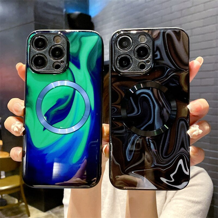 seraCase Elegant Magnetic Marble iPhone Case for