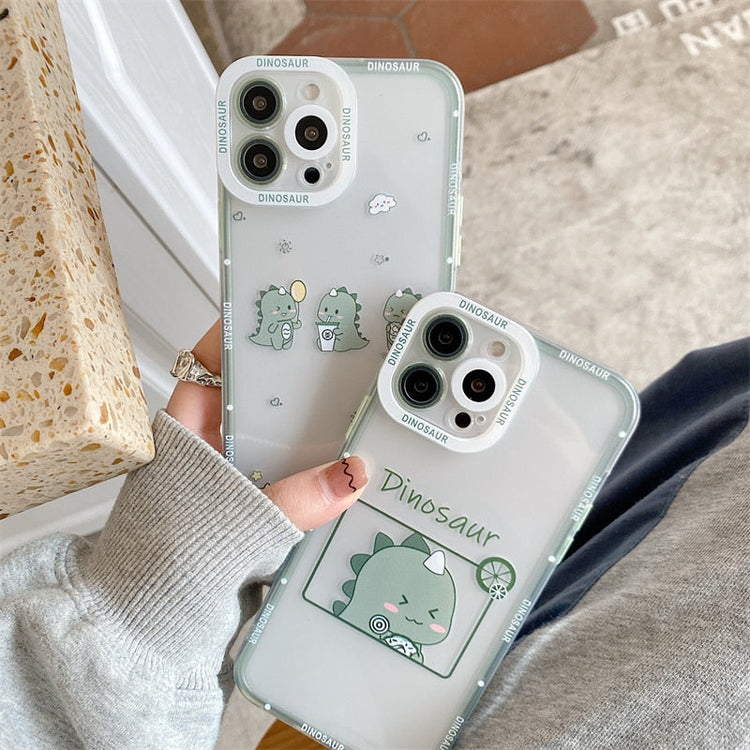 seraCase Cute Dinosaur iPhone Case for