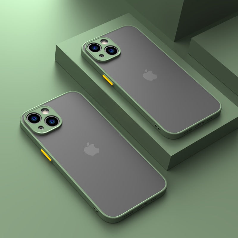 seraCase Shockproof Armor iPhone Case for iPhone 15 Pro Max / Green