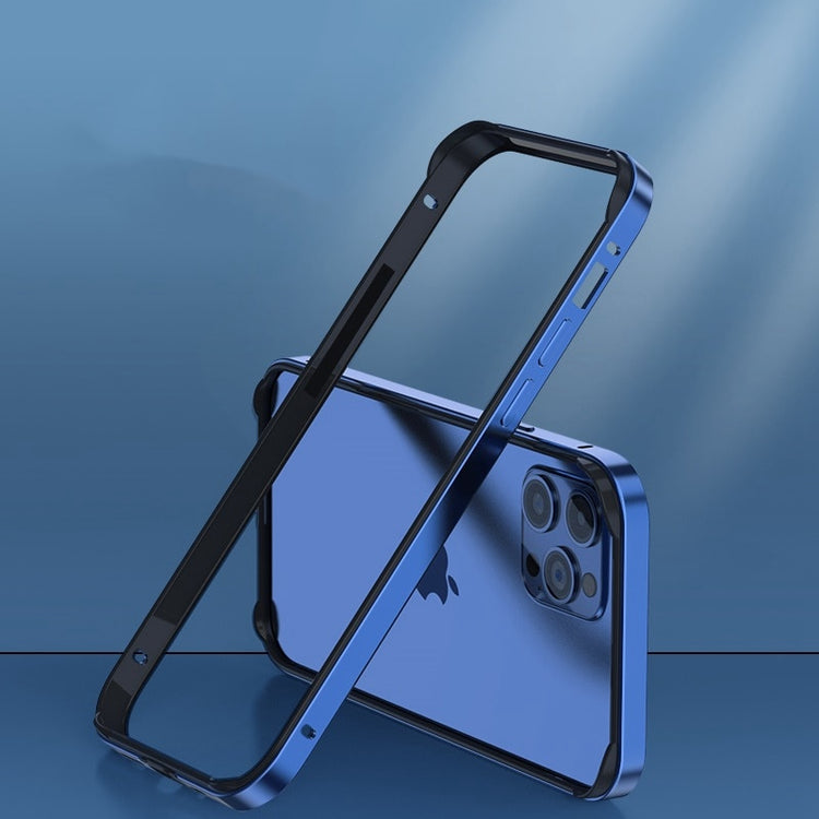 seraCase Extra Fine and Sleek Metal Protective iPhone Frame for iPhone 14 Pro Max / Dark Blue