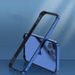 seraCase Extra Fine and Sleek Metal Protective iPhone Frame for iPhone 14 Pro Max / Dark Blue