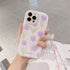seraCase Cute Purple Tulips iPhone case for iPhone 13 Pro Max / With Bracelet
