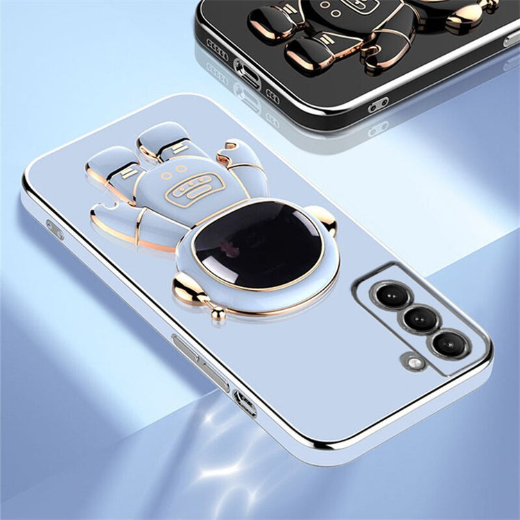 seraCase High Quality Cute Astronaut Holder Stand Samsung Case for