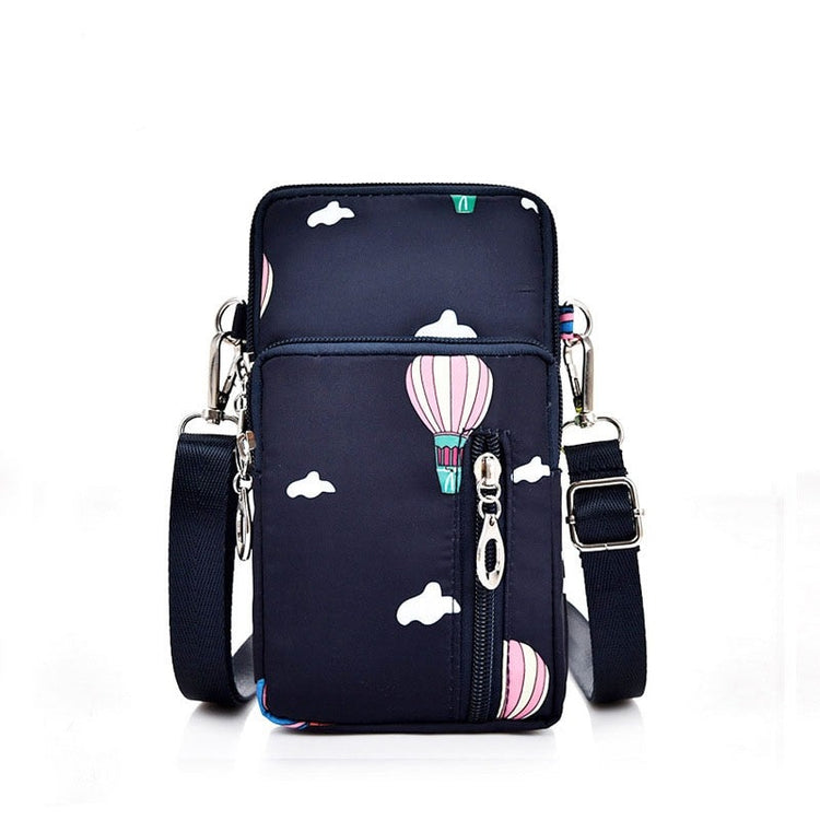 seraCase Cute Casual Neck Phone Pouch for Small QQ Blue