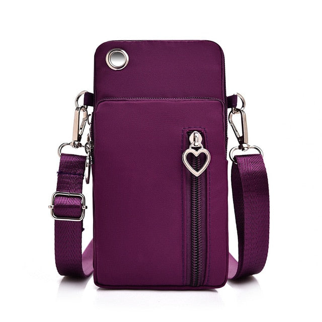 seraCase Shoulder Phone Pouch with Arm Band for Large Deep PurpleEJK