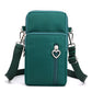 seraCase Shoulder Phone Pouch with Arm Band for Large Green
