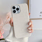 seraCase Luxury Woven Fabric iPhone Case for iPhone 14 / White