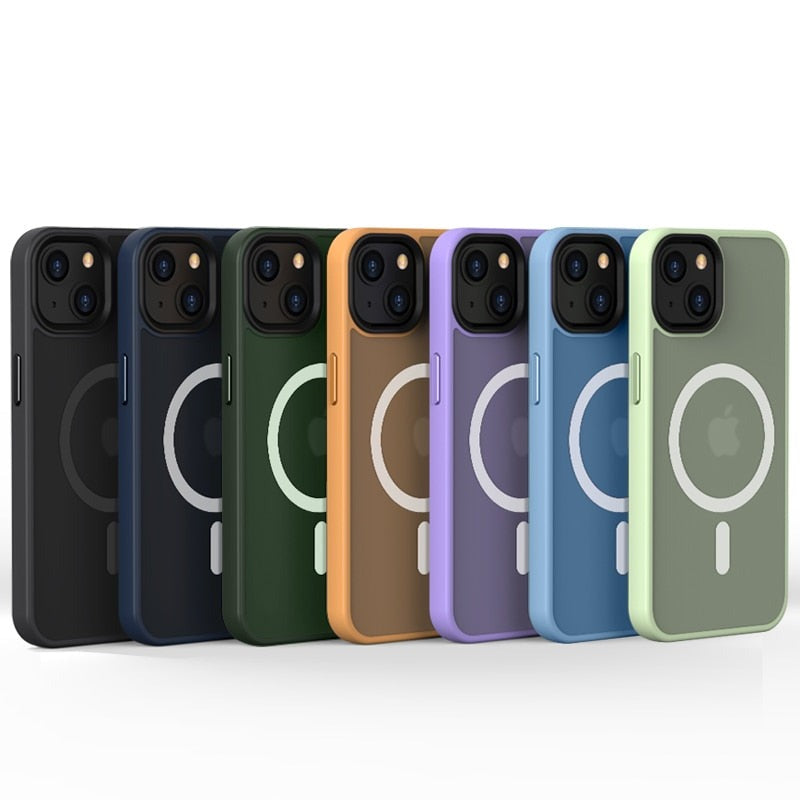 seraCase Ultra Thin Shockproof MagSafe iPhone Case for