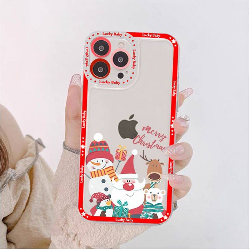 seraCase Christmas New Year Theme iPhone Case for iPhone 12 Pro / Style 8
