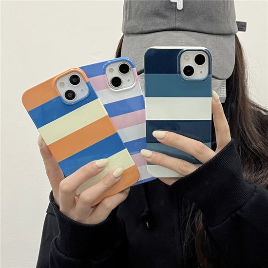 seraCase Multicolor Stripes iPhone Case for