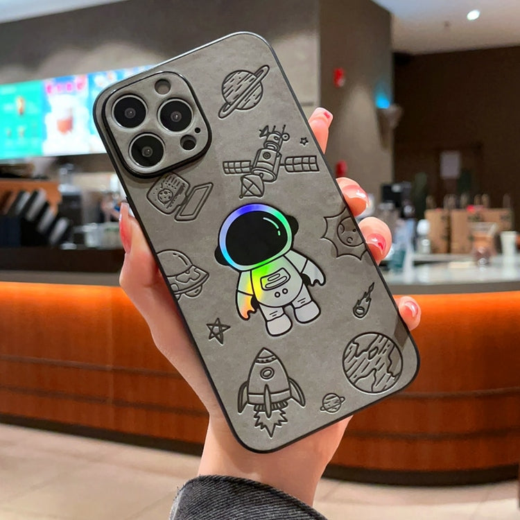 seraCase Cute Holographic Astronaut iPhone Case for iPhone 7 Plus / Gray