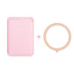 seraCase MagSafe Leather iPhone Wallet with MagSafe Ring for Pink