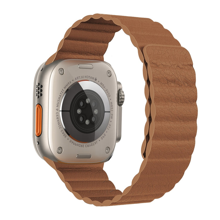 seraCase Magnetic Leather Bracelet Apple iWatch Band for